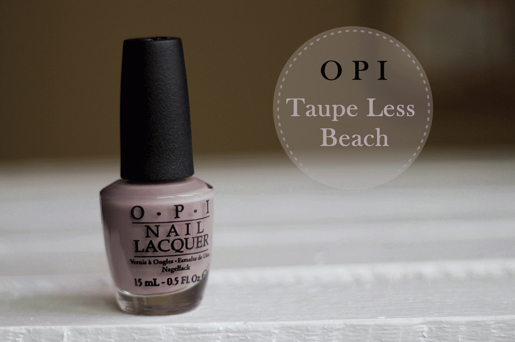 OPI TAUPE LESS BEACH